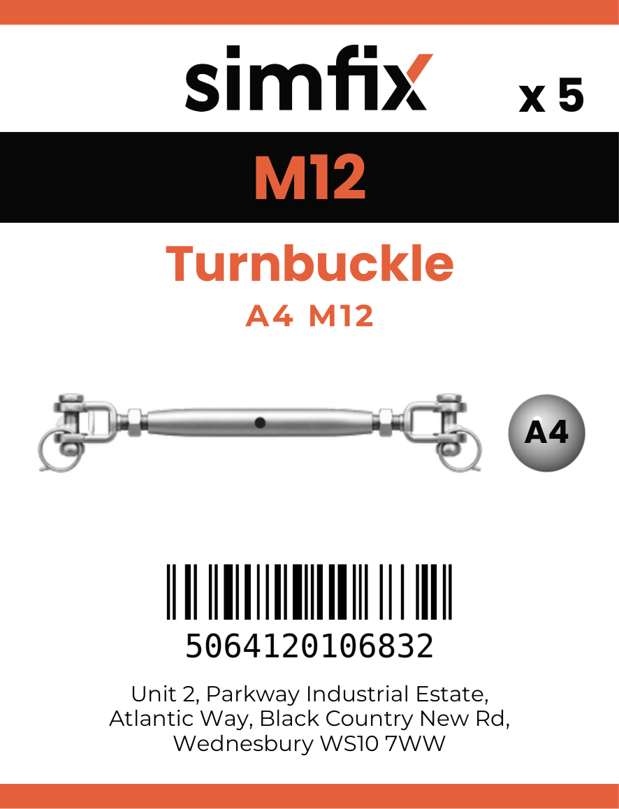 Simfix product label - 8245A412-T