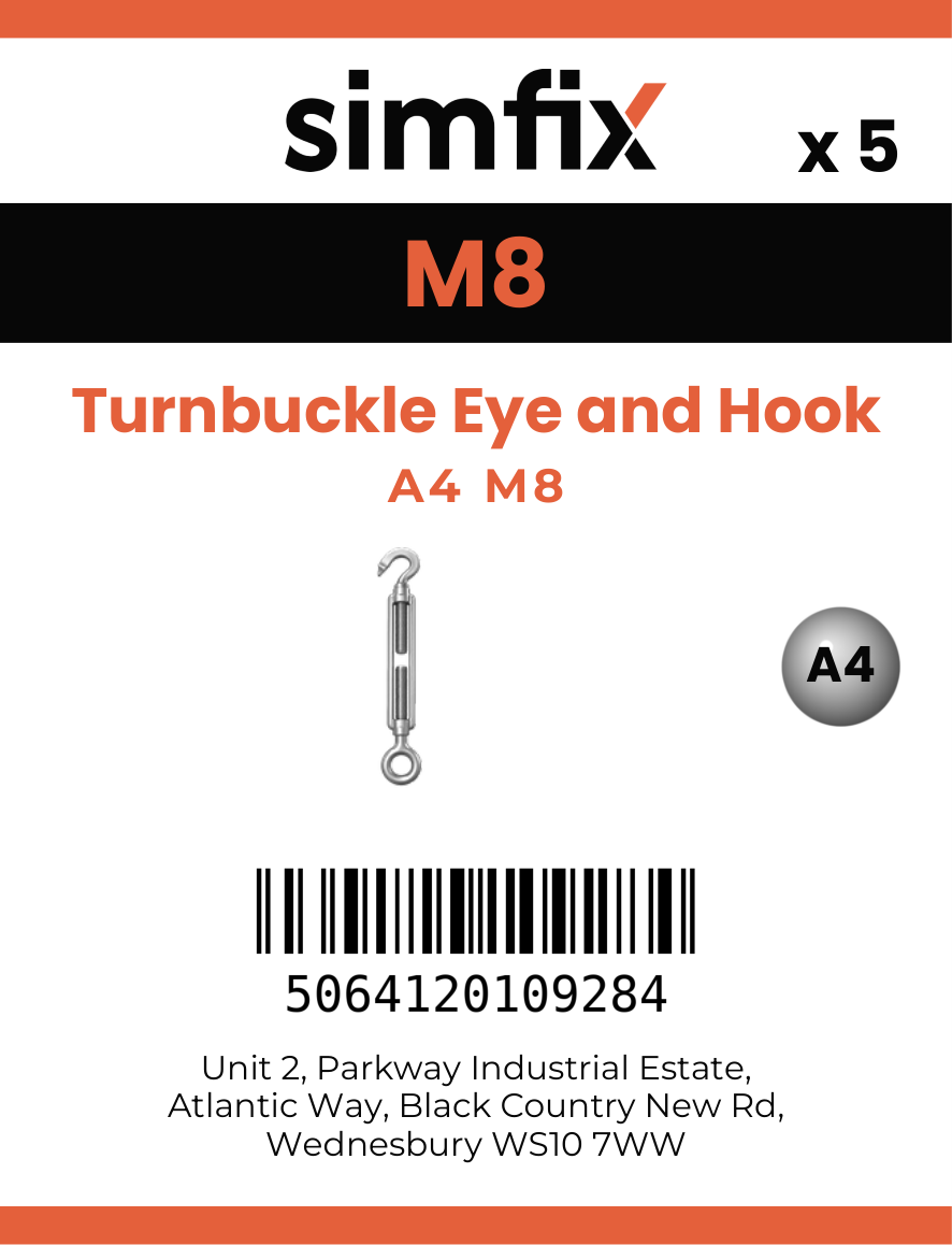 Simfix product label - 8246A408OH-D