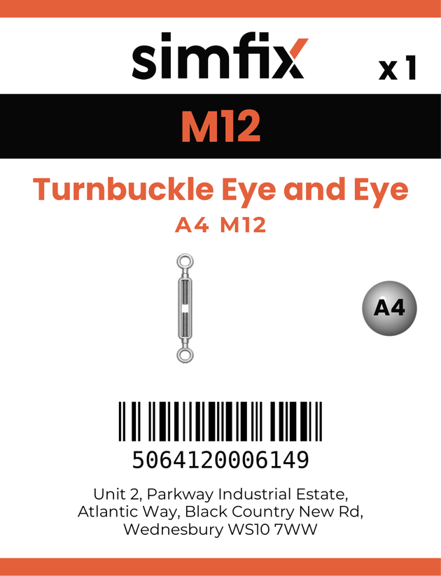 Simfix product label - 8246A412OO-D