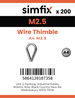 Simfix product label - 8247A4025-T