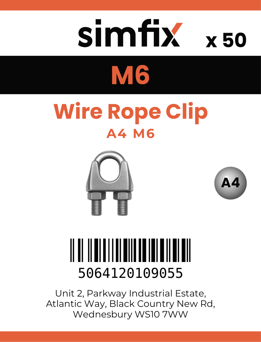 Simfix product label - 8248A406-T