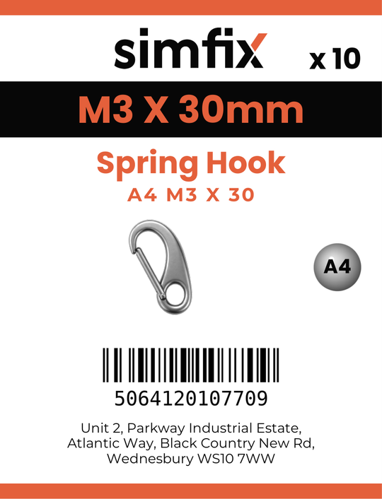 Simfix product label - 8249A403030-D