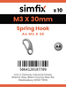 Simfix product label - 8249A403030-D