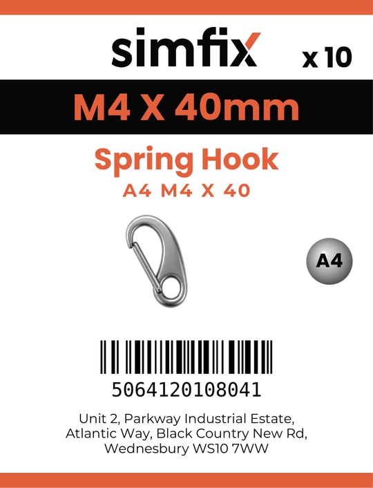 Simfix product label - 8249A404040-D