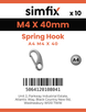 Simfix product label - 8249A404040-D