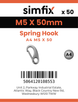 Simfix product label - 8249A405050-T