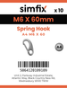 Simfix product label - 8249A406060-D