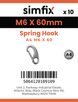 Simfix product label - 8249A406060-D