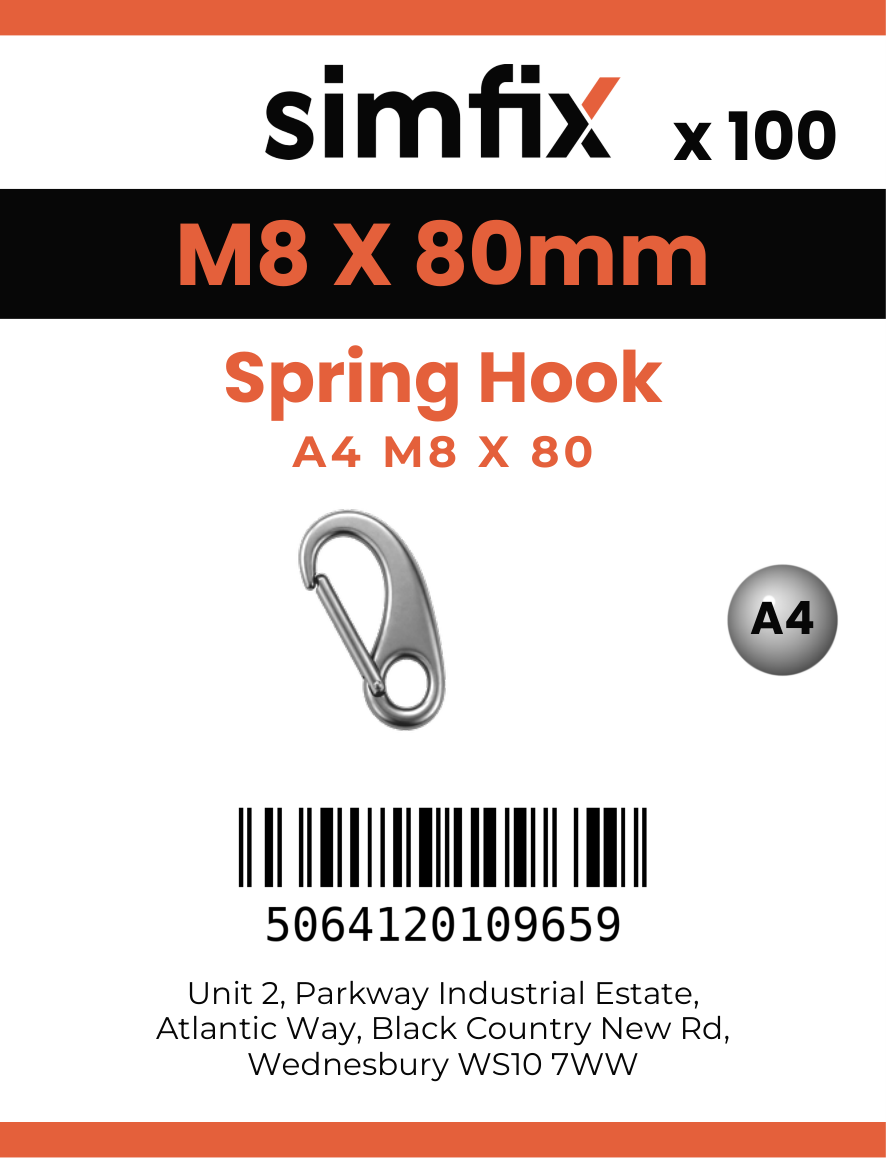 Simfix product label - 8249A408080-T