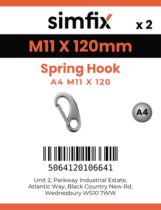 Simfix product label - 8249A411120-D
