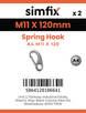 Simfix product label - 8249A411120-D