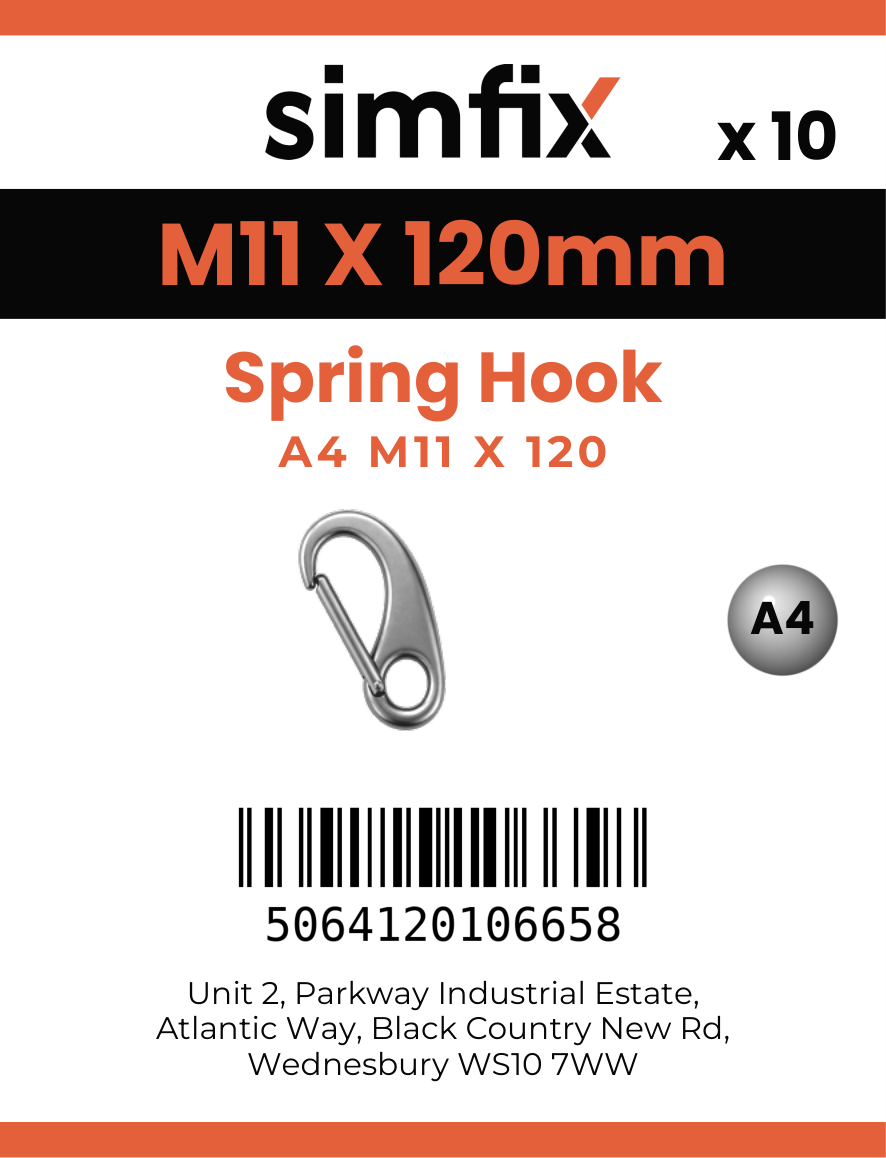 Simfix product label - 8249A411120-T
