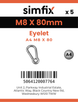 Simfix product label - 8250A408080-D