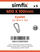 Simfix product label - 8250A410100-D