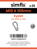 Simfix product label - 8250A410100-T