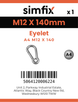 Simfix product label - 8250A412140-D