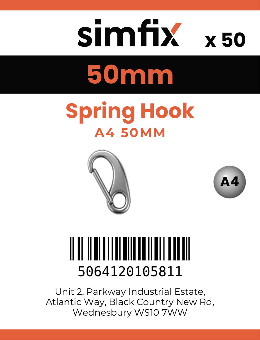 Simfix product label - 8251A4050-T