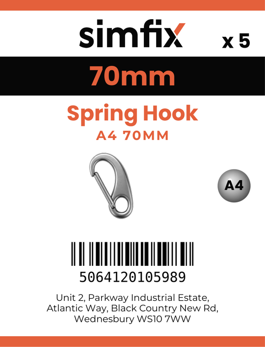 Simfix product label - 8251A4070-D