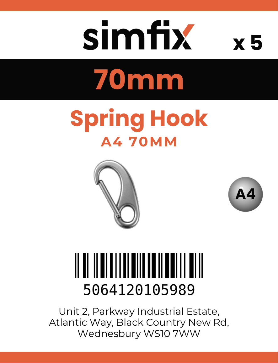 Simfix product label - 8251A4070-D