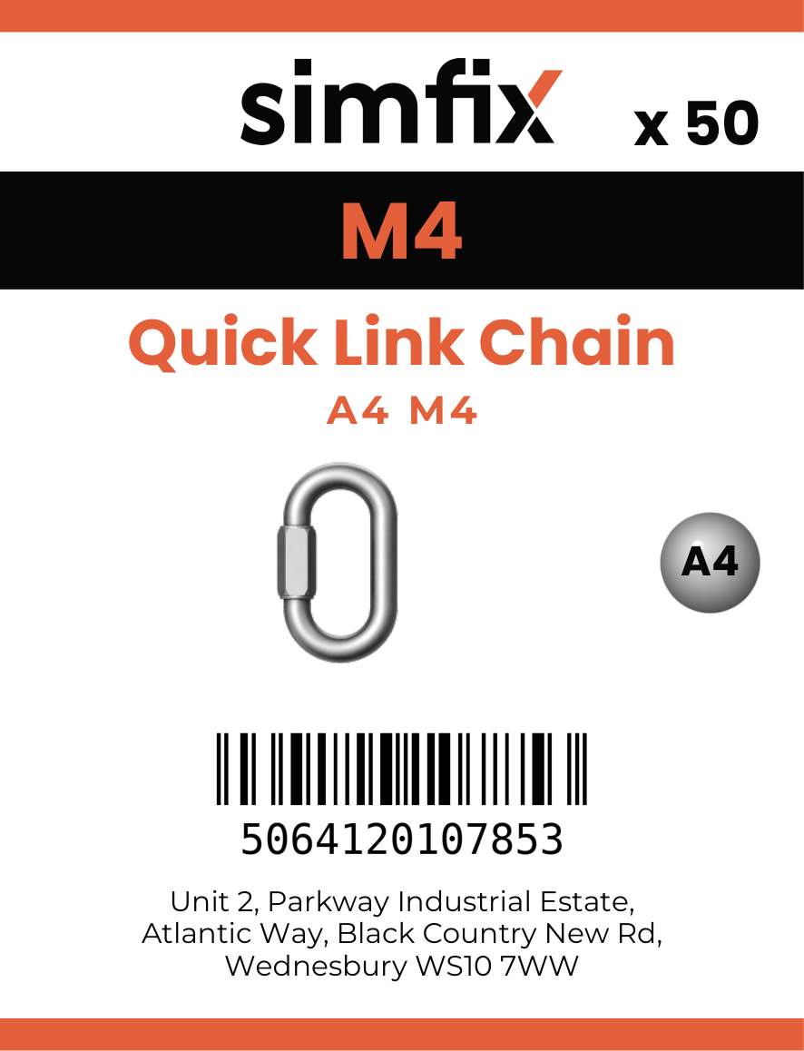 Simfix product label - 8253A404-T