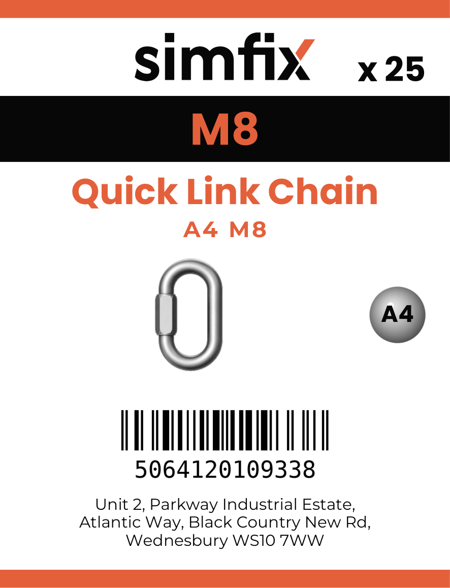 Simfix product label - 8253A408-T