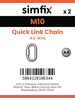 Simfix product label - 8253A410-D