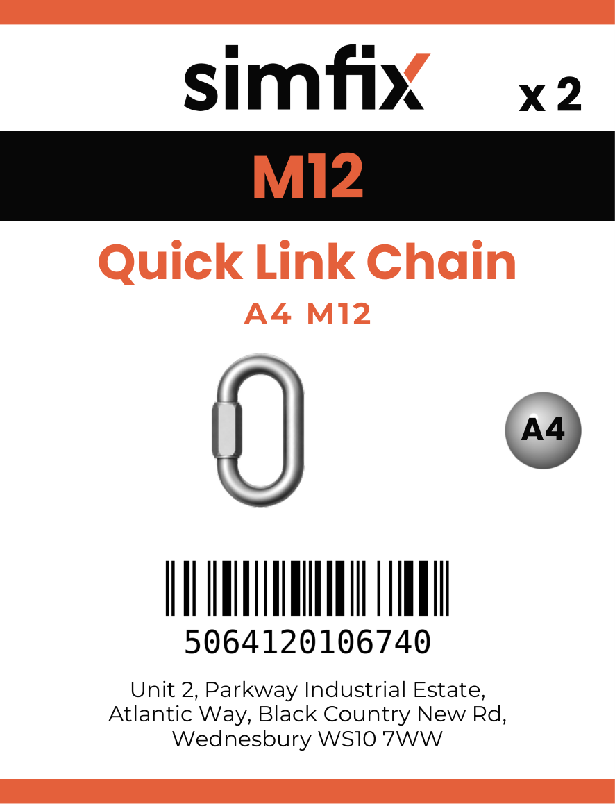 Simfix product label - 8253A412-D