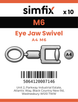Simfix product label - 8255A406-D