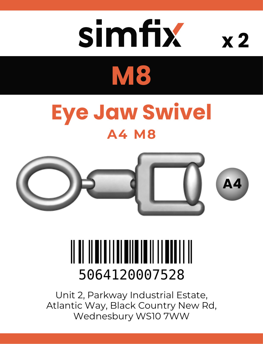 Simfix product label - 8255A408-D