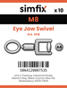 Simfix product label - 8255A408-T