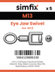 Simfix product label - 8255A413-T