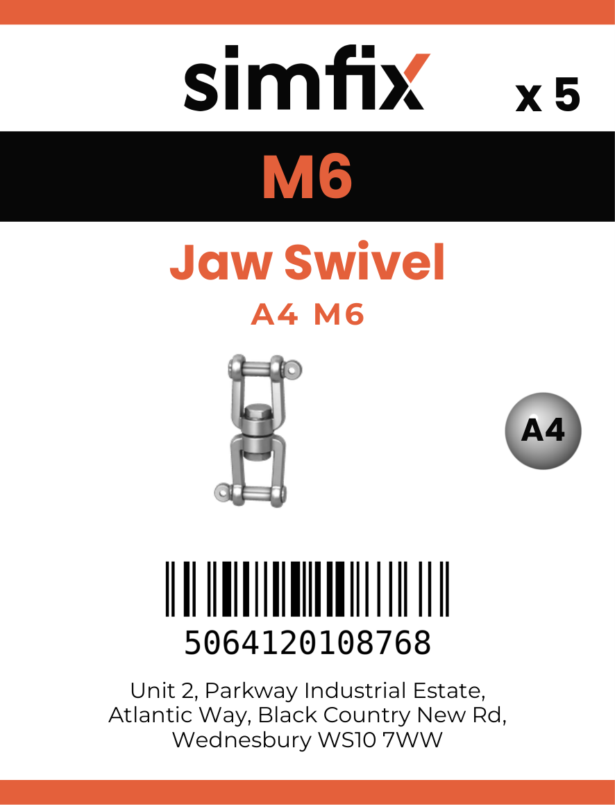 Simfix product label - 8256A406-D