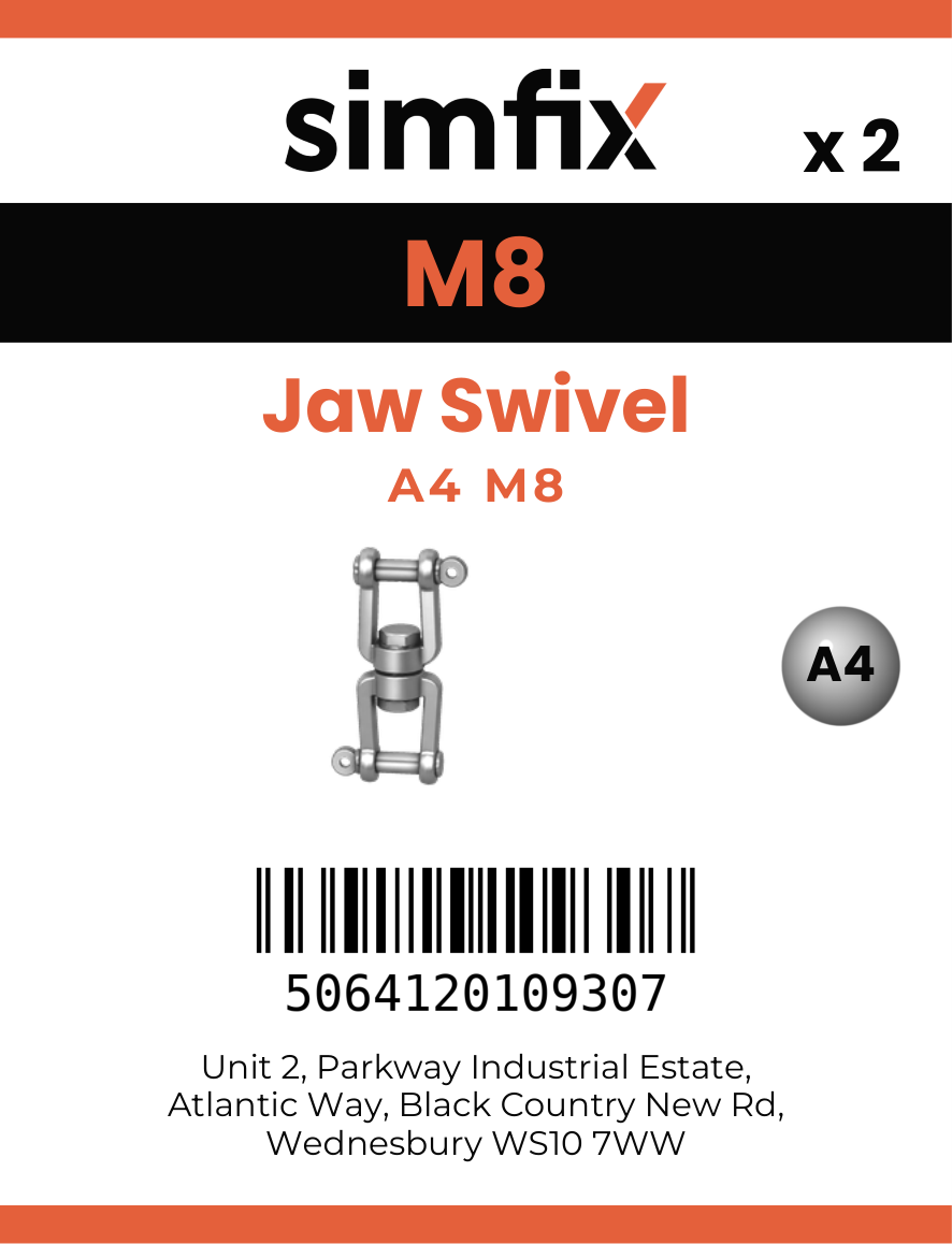 Simfix product label - 8256A408-D