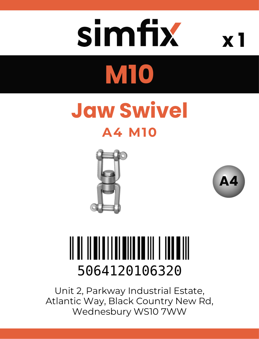 Simfix product label - 8256A410-D