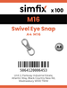 Simfix product label - 8257A416-T