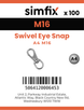 Simfix product label - 8257A416-T
