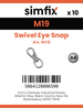 Simfix product label - 8257A419-T