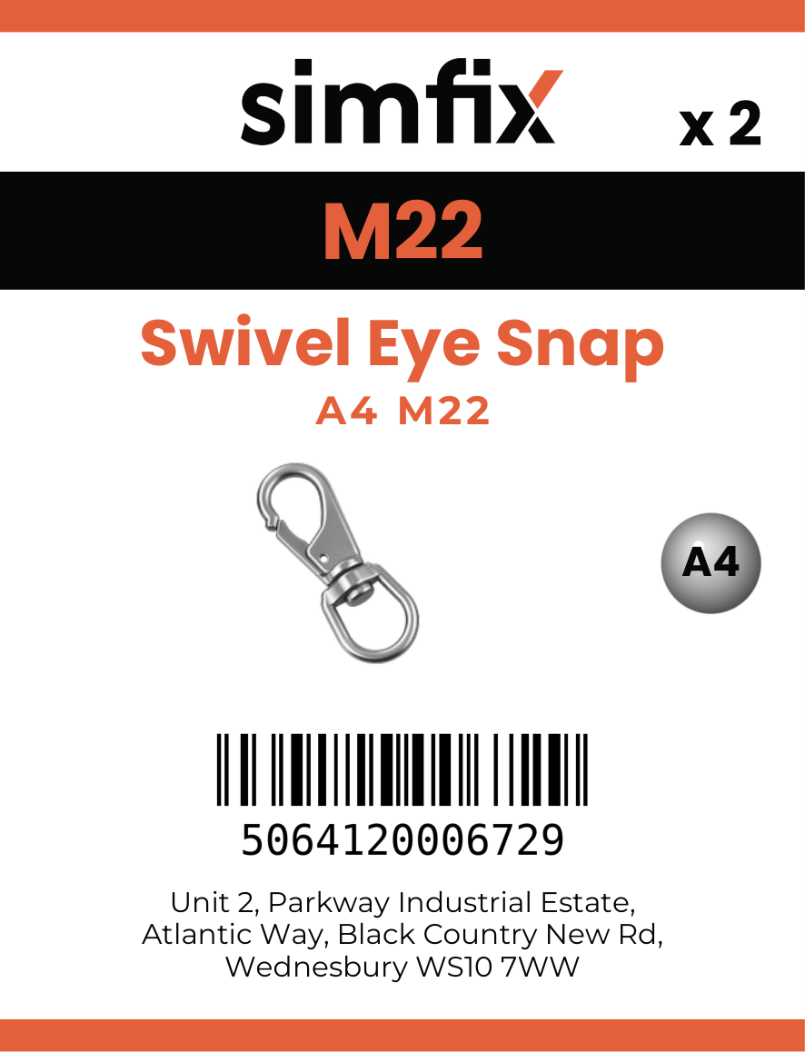 Simfix product label - 8257A422-D