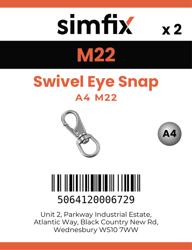 Simfix product label - 8257A422-D