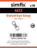 Simfix product label - 8257A422-T