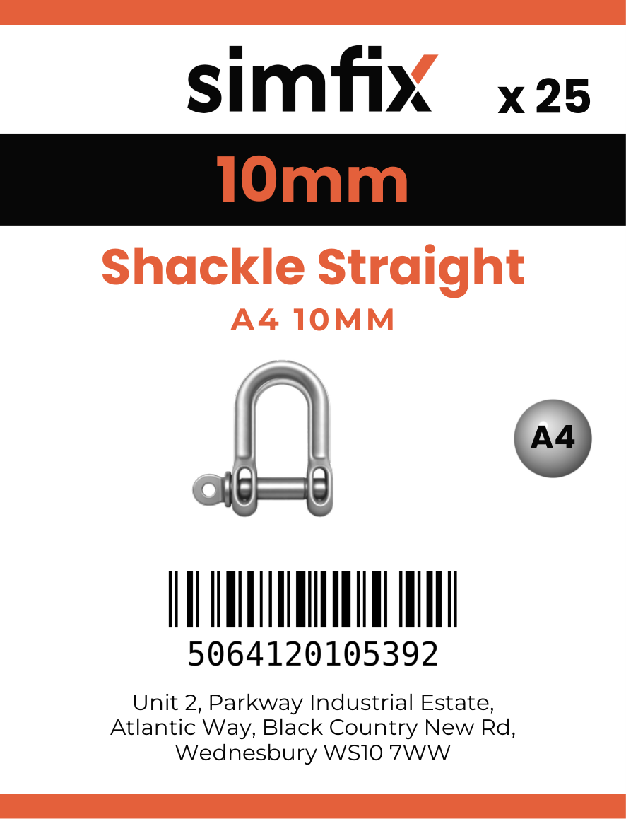 Simfix product label - 8258A410-T