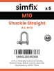 Simfix product label - 8259A410-D