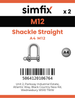Simfix product label - 8259A412-D