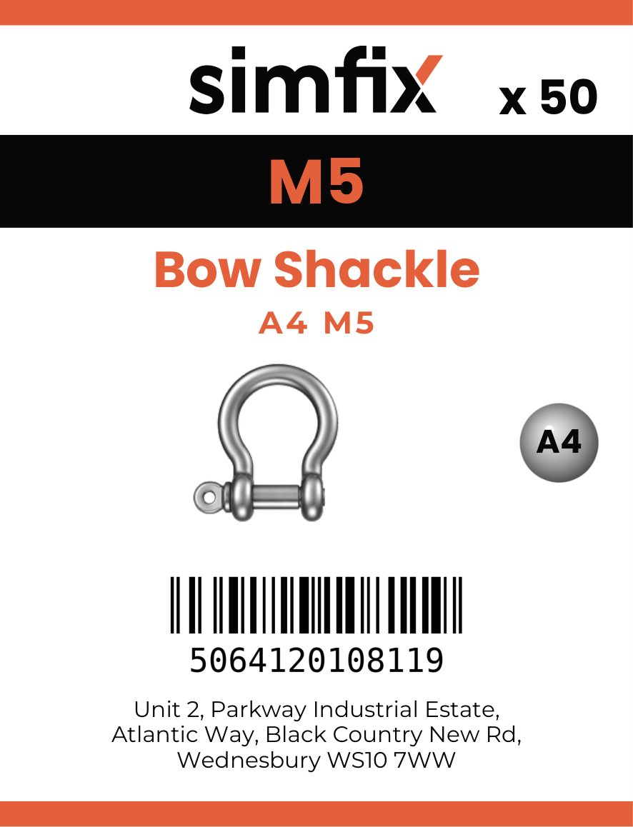Simfix product label - 8260A405-T