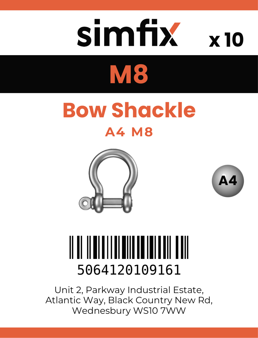 Simfix product label - 8260A408-D