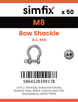 Simfix product label - 8260A408-T