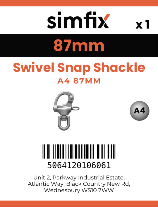 Simfix product label - 8262A4087-D
