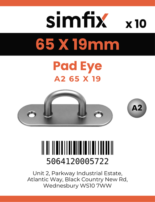 Simfix product label - 8266A265019-D