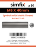 Simfix product label - 8267A406040-T