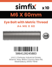 Simfix product label - 8267A406060-D